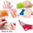 thumbnail image 4 of 2”x 5 Yards Self Adhesive Bandage Wrap, Breathable Vet Wrap Cohesive Bandage First Aid for Pets, Athletic Elastic Self Adherent Wrap for Sports Injury: Wrist, Knee & Ankle Sprains (Random Color), 4 of 7