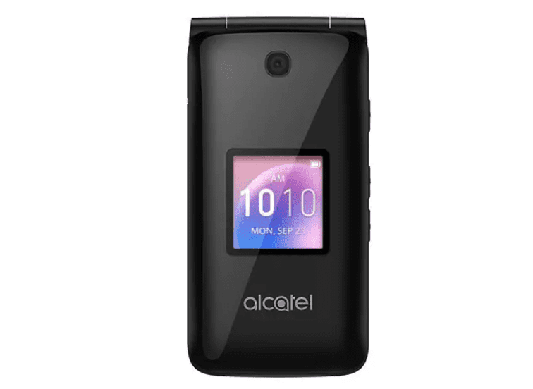 Refurbished Alcatel QCGF04BX Go Flip 1.1 GHz 2.8" 2MP Wifi 4GB GSM Bell Mobility Cellphone - Black