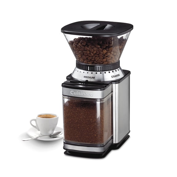 Cuisinart Stainless Steel Coffee Grinder, Electric One-Touch Automatic Burr Coffee Grinder with 18-Position Grind Selector