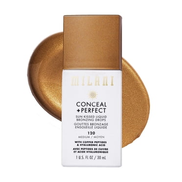 Milani Conceal + Perfect Sun Kissed Liquid Bronzing Drops
