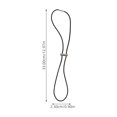 thumbnail image 2 of WASHWEPE 6pcs Elastic Trash Bag Fixing Circles Fall Garbage Bin Bands For Bags Detachable Design Multi For Home, 2 of 8