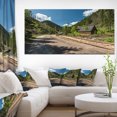 thumbnail image 1 of Road in Chocholowska Valley - Landscape Canvas Art Print, 1 of 1