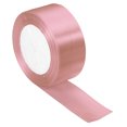 thumbnail image 1 of Unique Bargains 1.5 Inch Wide 24 Yards Satin Ribbon, Double Face Solid Crafts Roll for Party Home DIY Wrapping Decoration, Bright Pink, 1 of 6