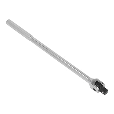 Flexible Breaker Bar,  Vanadium Steel 1/2in Drive Breaker Bar High Hardness  For Heavy Duty Work