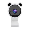 thumbnail image 1 of Caméra Web Résolution 1080P pour Ordinateur Portable avec Microphone, Réduction du Bruit, Caméra USB, Réseau Domestique, Caméra de Réunion, Fournitures pour PC de Bureau, Blanc, 1 of 7