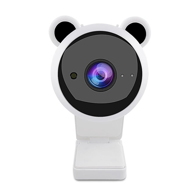 Caméra Web Résolution 1080P pour Ordinateur Portable avec Microphone, Réduction du Bruit, Caméra USB, Réseau Domestique, Caméra de Réunion, Fournitures pour PC de Bureau, Blanc