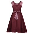 thumbnail image 2 of UPPADA Robes d'Invitée de Mariage d'Automne pour Femmes Semi-Formelles à Col en V Longues Robes Grande Taille Robes Formelles Robe Moulante Portefeuille Mignonne Fente Latérale Robe de Soirée Liquidation en Liquidation, 2 of 6
