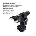 thumbnail image 3 of Bike Headlight Taillight Set USB Rechargeable Bicycle Battery Cycling Headlight Taillight Powered Flashlight Tail Lamp for Night Cycling, Type 2, 3 of 6