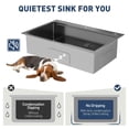 thumbnail image 2 of BeesClover Drop in Stainless Steel Sink, Single Bowl Top Mount Kitchen Sink, 2 of 9