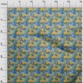 thumbnail image 3 of oneOone Tissu Velours Bleu Abstrait Matériel de Couture Imprimé Tissu au Mètre 58 Pouces de Large, 3 of 5