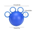thumbnail image 3 of Jpxdew 4 Finger Grip Strengthener Balls 2.7 Inch,Silicone Polyurethane Hand Exerciser for Rehabilitation,Stress Relief, 3 of 6