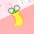 thumbnail image 3 of HOARBOEG Cute Fruit Scissors Set Carrot Banana Grape Strawberry Shape With Protective Cover Children's Paper Cutting Tools Safe, 3 of 3