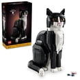 thumbnail image 1 of LEGO Ideas Tuxedo Cat, Home Décor, Cat Gift Idea for Animal-Lovers, Cat Lover Gifts, Collectible Model, Creative Activity, Building Set for Adults, 21349, 1 of 6