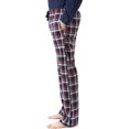 thumbnail image 2 of Ultra Soft Fleece Men's Plaid Pajama Pants with Pockets, 2 of 3
