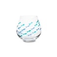 thumbnail image 1 of Abbott Collection AB-27-OCEAN 4.5 in. Cut Fish Stemless Wine Glass, Blue & Green, 1 of 1