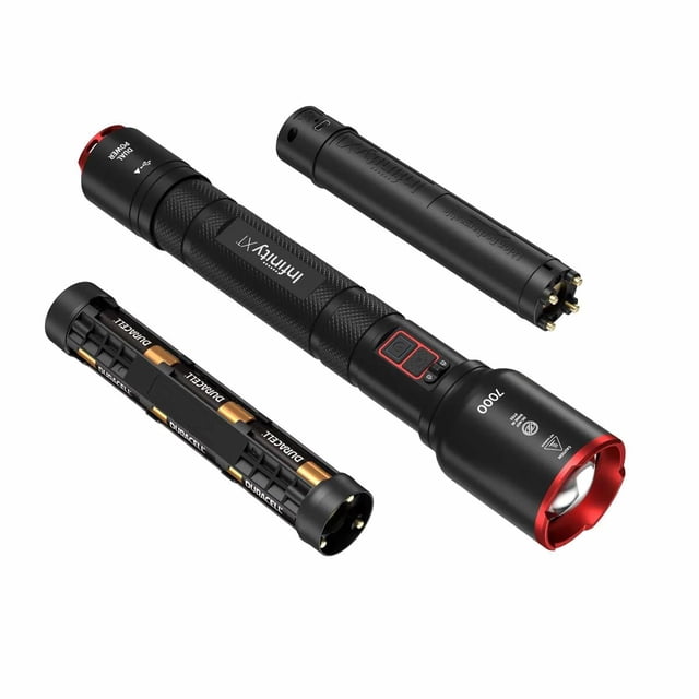 Infinity X1 Lampe de Poche Rechargeable 7000 Lumens