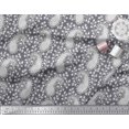 thumbnail image 2 of Soimoi Georgette Viscose Fabric Floral & Paisley Block Print Sewing Fabric Yard 42 Inch Wide, 2 of 3