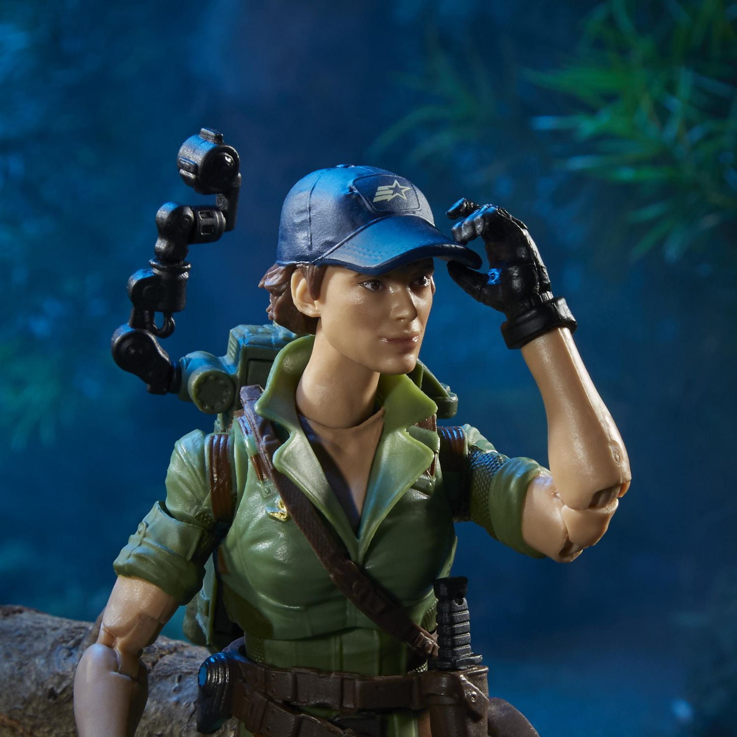 G.I. Joe Classified Series, figurine articulée Lady Jaye 25 de qualité à collectionner, 15 cm, accessoires multiples, avec emballage spécial