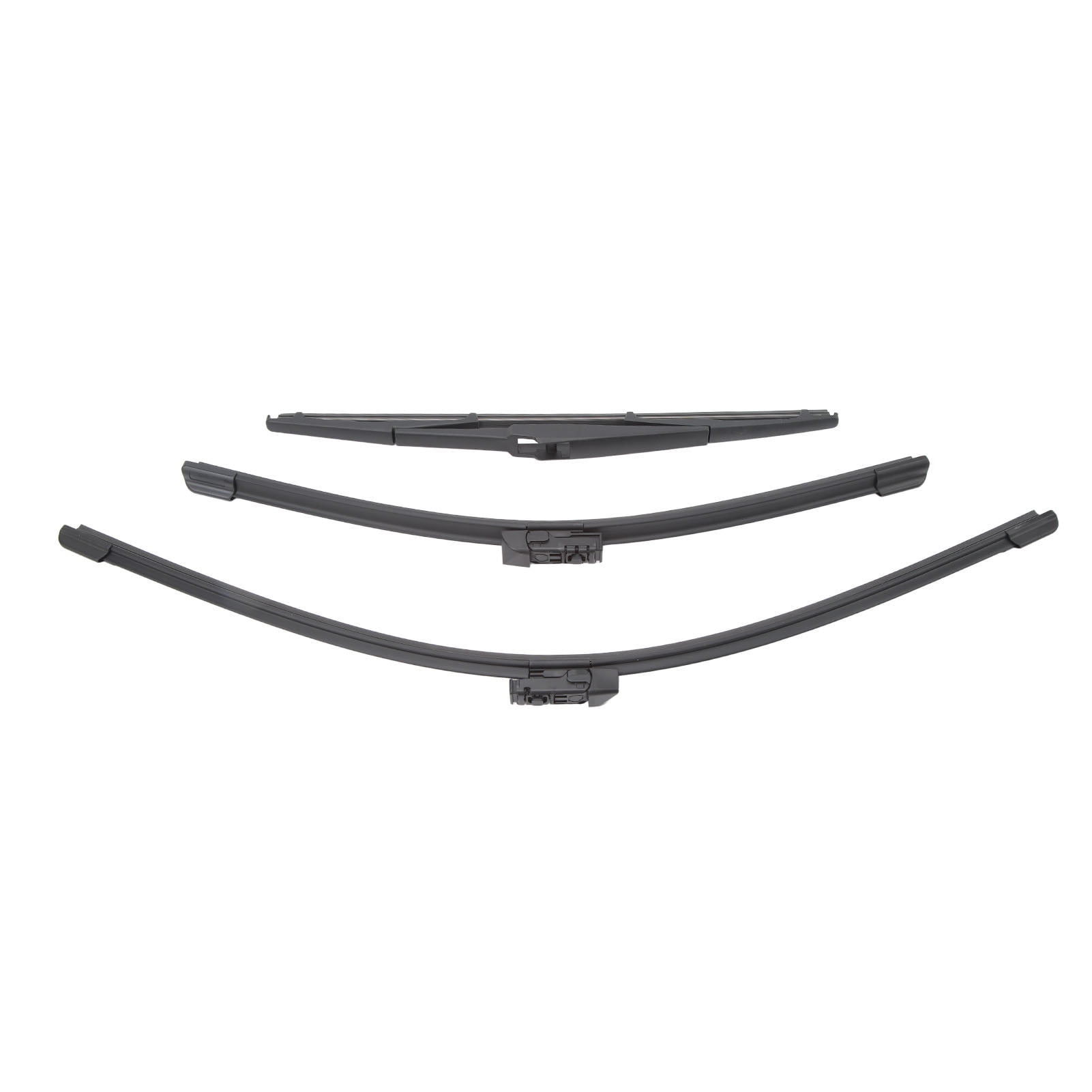 Windshield Wiper Blades, Durable Windshield Wipers Visibility Improvement 3Pcs Noise Reduction  for Car