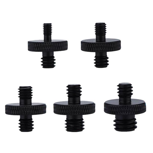 VONKY 2pieces Screw 1/4 Mount Adapter Easy To Carry Wide Applications Conversion Screw A24 male 1Set