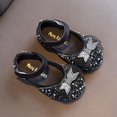 thumbnail image 4 of LEEy-World Sandales pour Tout-Petites Fille Chaussures pour Enfants Chaussures en Cuir Blanc Chaussures Nœud Papillon Chaussures de Princesse pour Filles Chaussures Simples Chaussures de Performance, 4 of 5