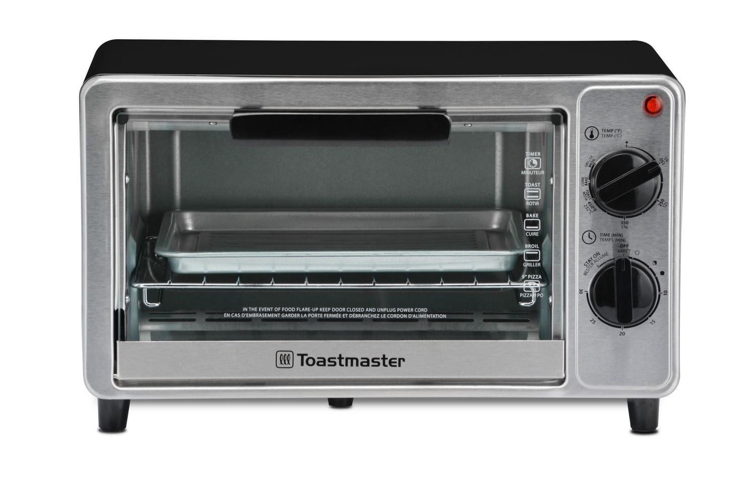 Toastmaster 4-Slice Toaster Oven; 10-Liter