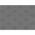 thumbnail image 1 of Ahgly Company Tapis Rectangulaire Lavable en Machine Gris Loup Gris Transitionnel, 6 Pieds x 9 Pieds, 1 of 7