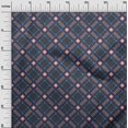 thumbnail image 2 of oneOone Viscose Jersey Fabric Tartan Check Decor Fabric Printed BTY 60 Inch Wide, 2 of 4