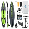 thumbnail image 2 of WKERSIY Paddle Board,Inflatable WithPaddle HuiopNon-slip Eva Mewmewcat Qisuo Non-slip Eva Deck, 2 of 6