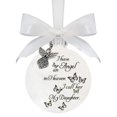 thumbnail image 1 of Christmas Ornament Handmade Butterfly Printed Attractive Decorative Commemorate Festive Embellishment Accessory Christmas Name Feather Memory Bauble for Holiday, 1 of 11