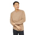thumbnail image 1 of George Men's Popover Crewneck Sweatshirt, 1 of 6