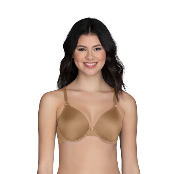 Vanity Fair Womens Beauty Back Full Coverage Underwire Bra, 40D, Totally Tan