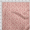 thumbnail image 3 of oneOone Cotton Poplin Fabric Raspberry Fruit Print Fabric by Yard 56 Inch Wide, 3 of 4