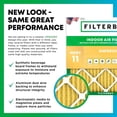 thumbnail image 3 of Filterbuy 16x18x4 MERV 11 (MPR 1200) Allergen Defense, Pleated HVAC AC Furnace Air Filters (12-Pack), 3 of 8