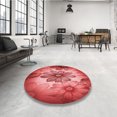 thumbnail image 4 of Ahgly Company Tapis Rectangulaire Lavable en Machine Rouge Transitionnel, 7 Pieds x 10 Pieds, 4 of 7