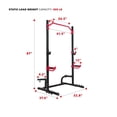 thumbnail image 2 of Support de squat Power Zone de Sunny Health & Fitness - SF-XF9931, 2 of 9