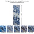 thumbnail image 2 of JV Home Runner Rug Elegance Blue Yellow White 2' x 7' Washable Rugs Anti Slip, 2 of 7