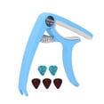 thumbnail image 3 of Guitar Capo Set, ABS Electric Guitar Capo  For Mandolin For Banjo Blue, 3 of 8