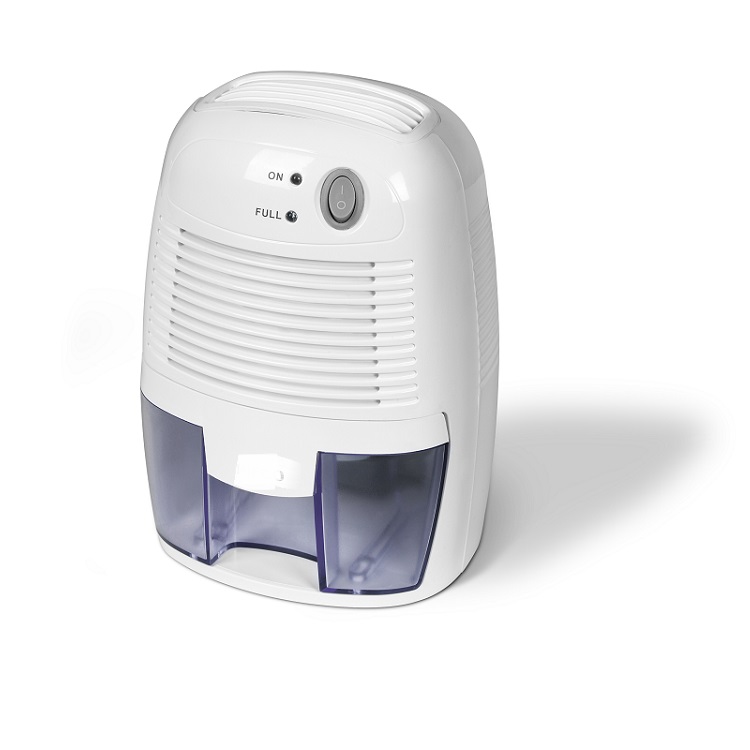 Mini Dehumidifier for Small Spaces, Ultra-Quiet 32dB, with Auto Shut-Off