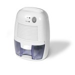 Mini Dehumidifier for Small Spaces, Ultra-Quiet 32dB, with Auto Shut-Off