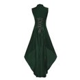thumbnail image 2 of Robe Gothique Noire pour Femmes Robe Médiévale Rétro en Velours Doré Gothique Punk pour Femmes Robe Noire et Dorée pour Femmes Robe en Velours Noire pour Femmes Robe Gothique Noire pour Femmes, 2 of 6
