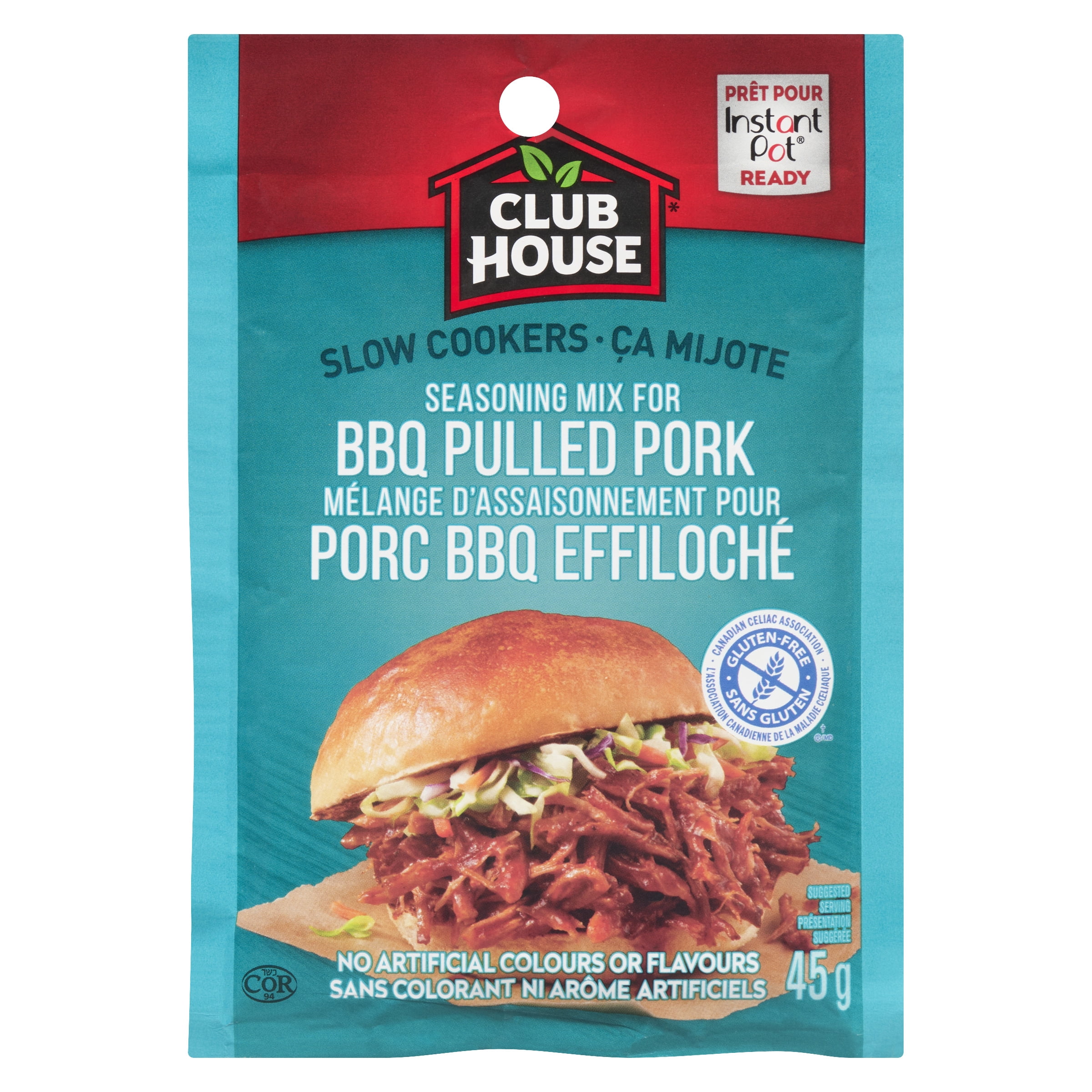 Club House, Dry Sauce/Seasoning/Marinade Mix, BBQ Pulled Pork, Slow Cookers