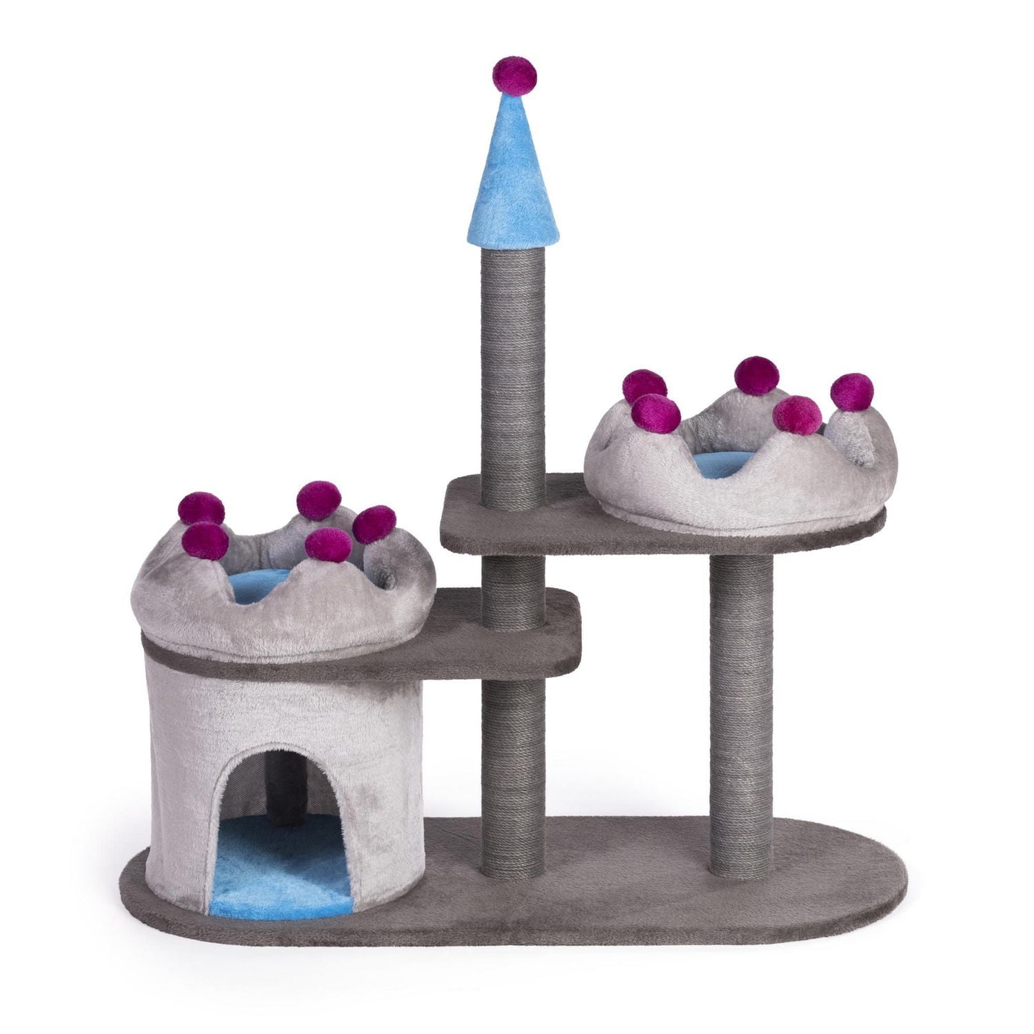 Prevue Pet Kitty Power Paw's King's Castle Cat Tree and Scratcher