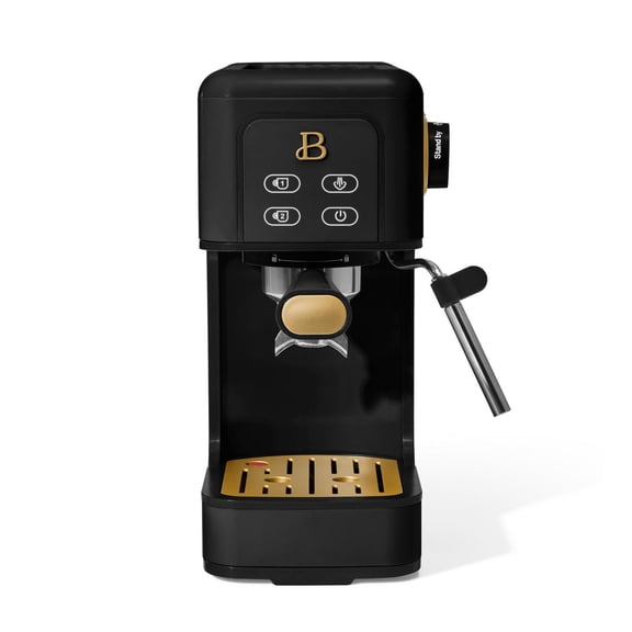 Beautiful By Drew Barrymore Slim Espresso Maker with 20-Bar Pressure