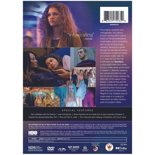 Euphoria: Seasons 1 & 2 (Box Set) [DVD] - Walmart.ca