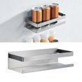 thumbnail image 3 of yuksok Spice Rack Wall Mounted Holder for Bathroom Home Easy to Install S S, 3 of 9