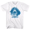 thumbnail image 1 of Jaws Watercolor White Adult T-Shirt, 1 of 1