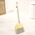 thumbnail image 1 of Chmadoxn Dorm Room Essentials, Children's Brooms And Dustpan Set, Brooms And Dustpan Set For Home, Stainless Steel Handle Brooms With Dustpan Combo Set For Home Office Plastic broom set, 1 of 8