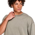 thumbnail image 2 of No Boundaries Men's Oversized Washed Short Sleeve T-Shirt, 2 of 6