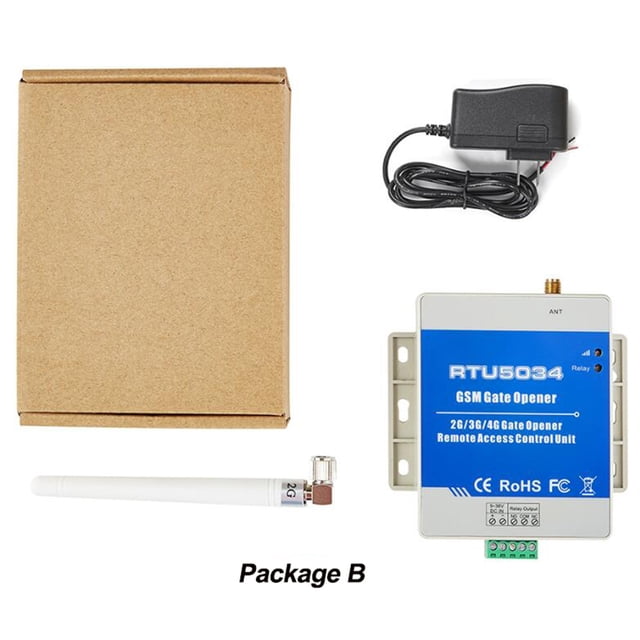 GSM Gate Opener Relay Switch Remote Access Controller Automatic sliding door motor control by free phoen call RTU5034 ,Ultra-Quiet Operation